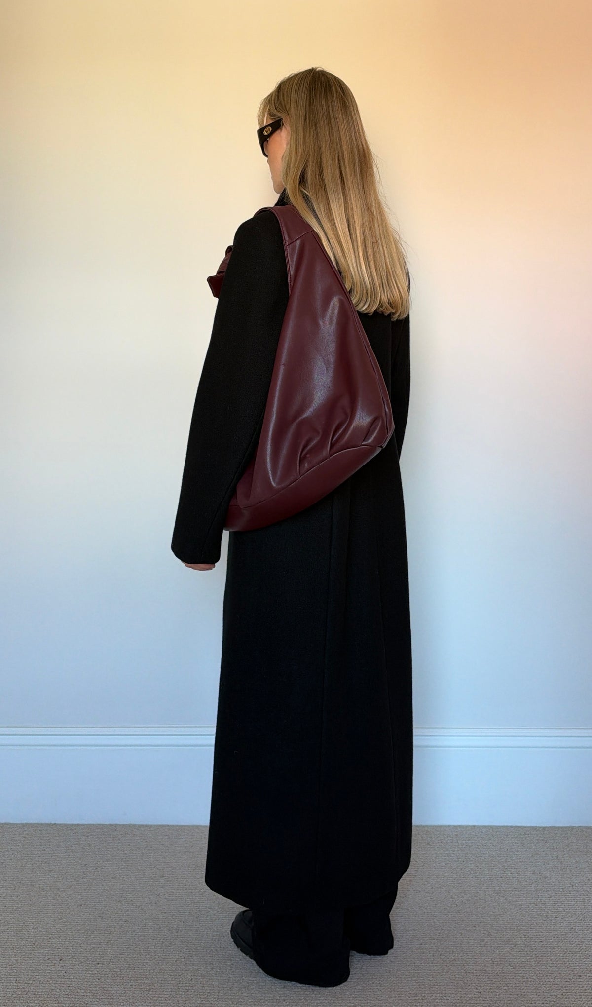 Vintage Wool full length coat