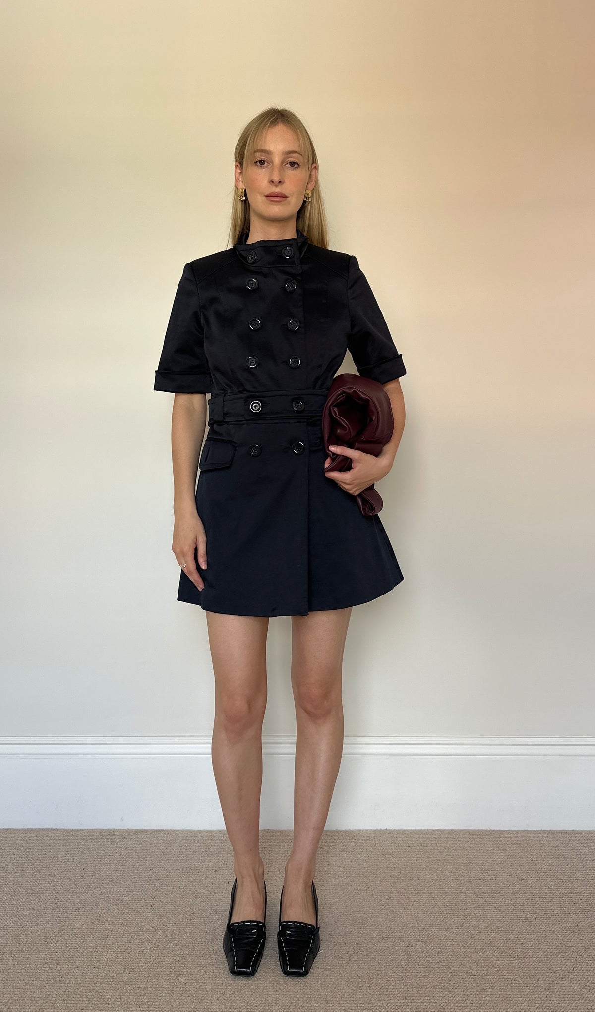Vintage Pea Coat Dress