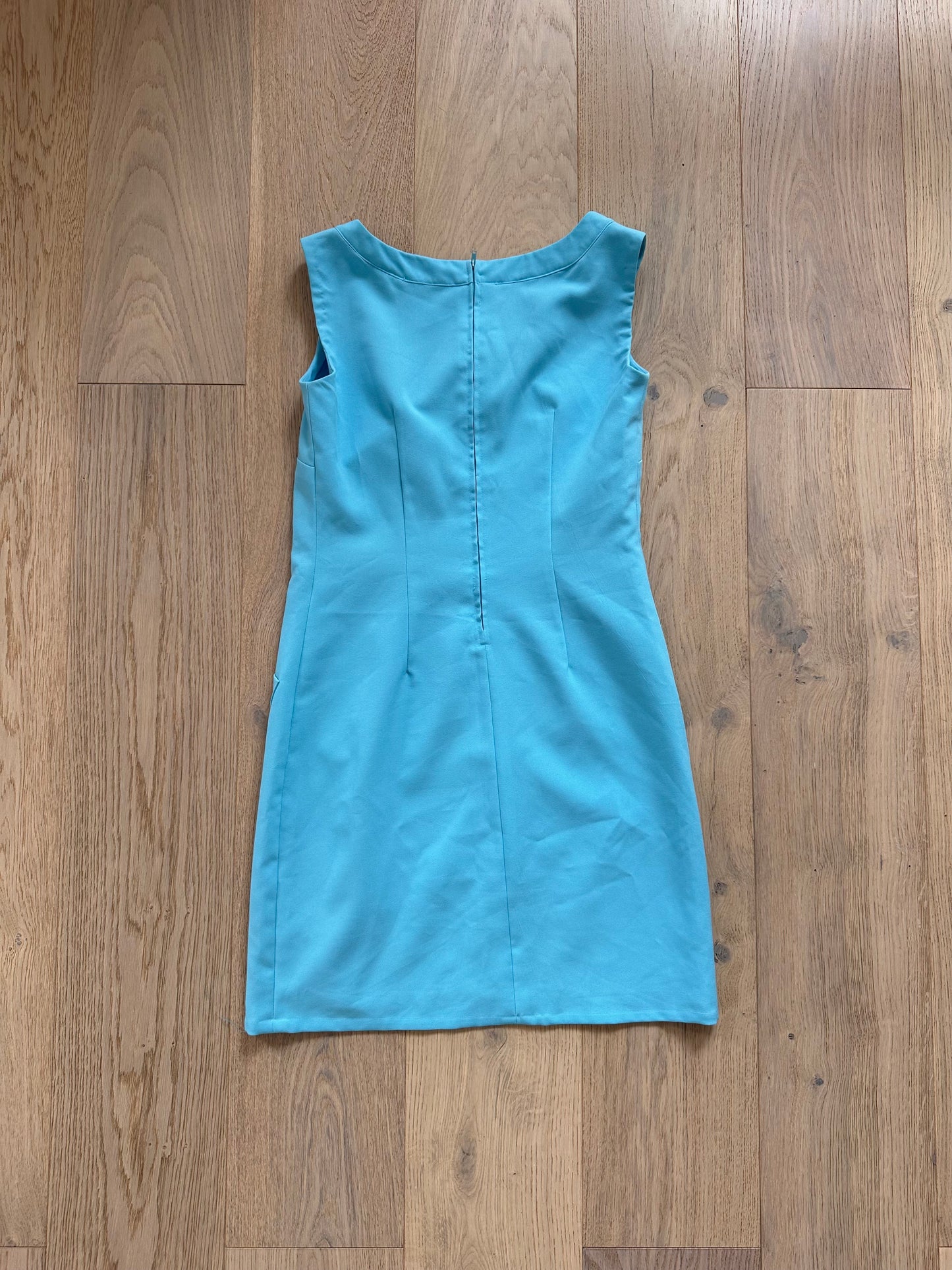 SALE vintage turquoise dress