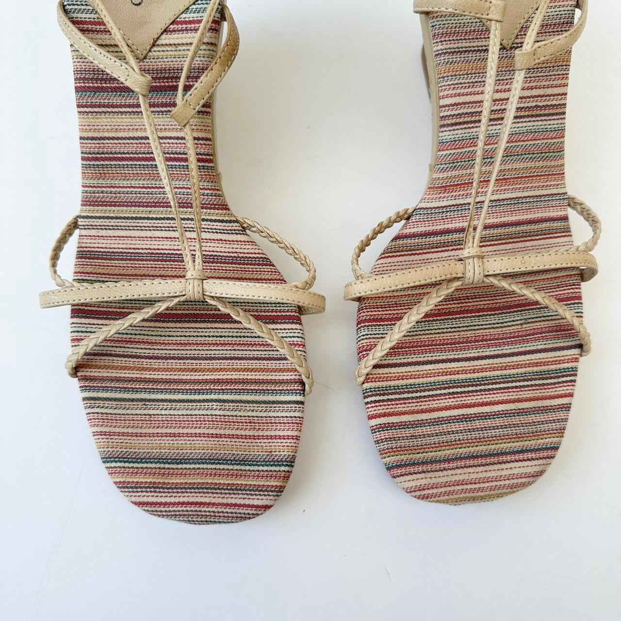 Vintage 00s wooden wedges