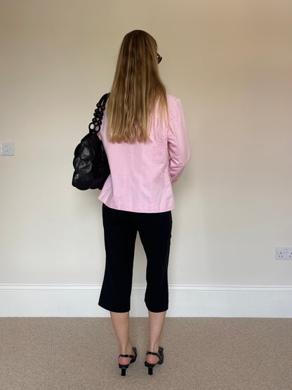 Vintage pink double breasted jacket