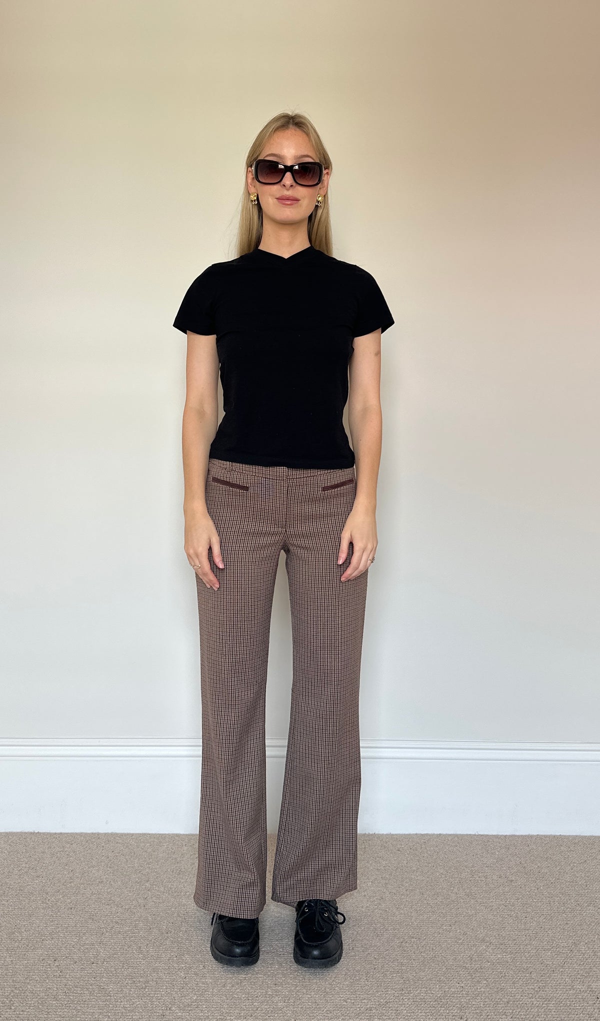 Vintage Dogtooth Trousers