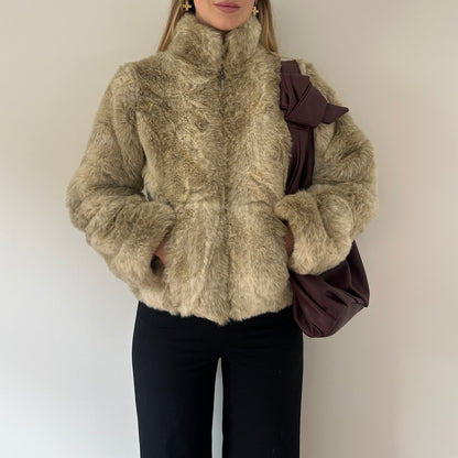 Vintage faux fur coat