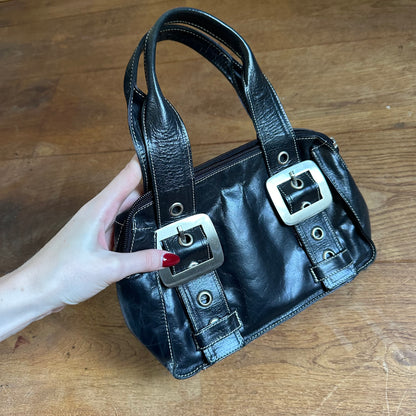 00s black mini handbag