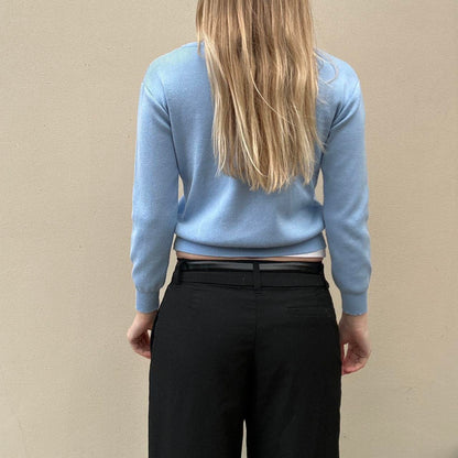 Vintage Light blue button up cardigan
