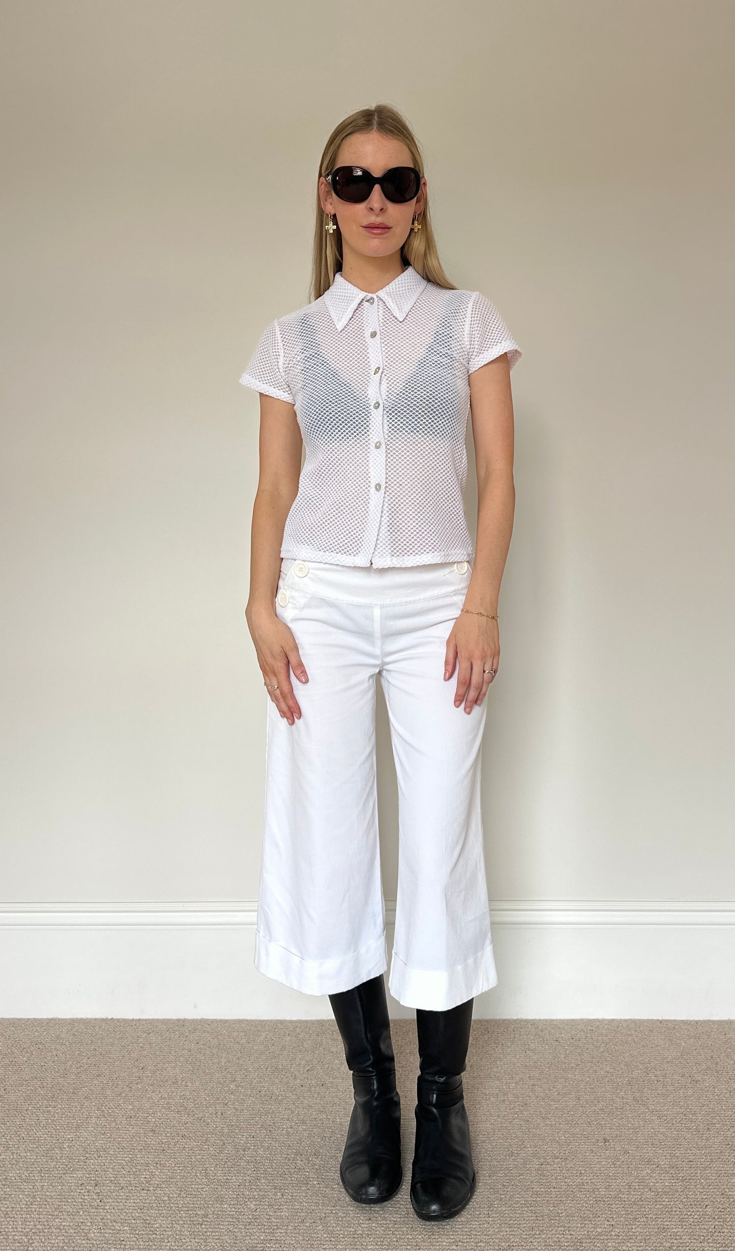 Vintage netted blouse