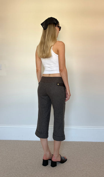 Vintage Tweed Capris