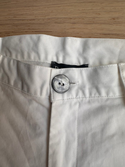 SALE Vintage white Capri trousers