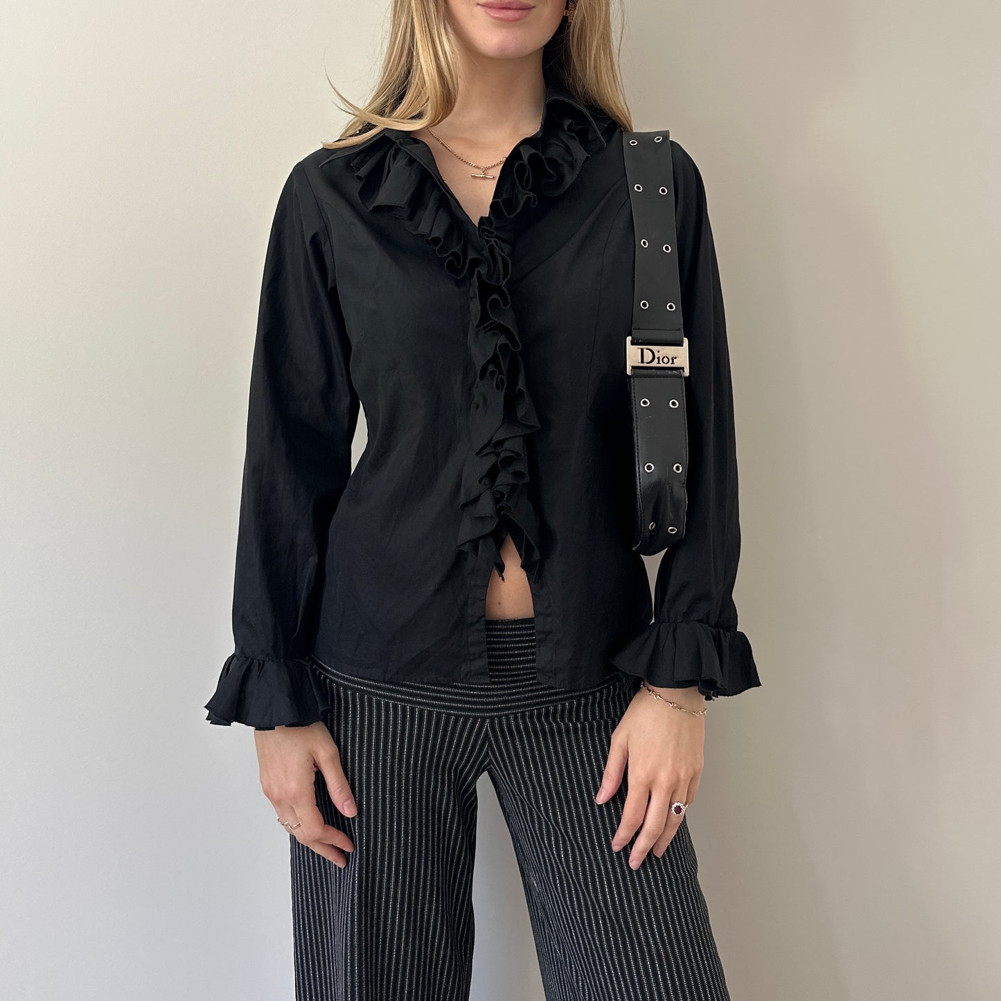 Thomas Pink frill shirt