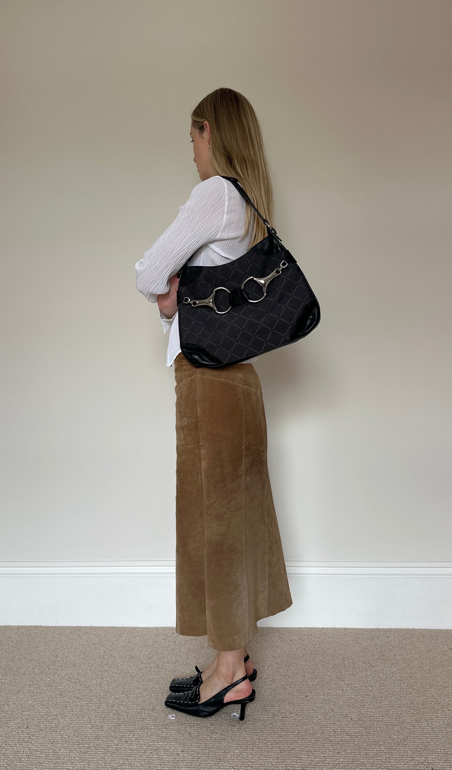 Vintage horsebit handbag