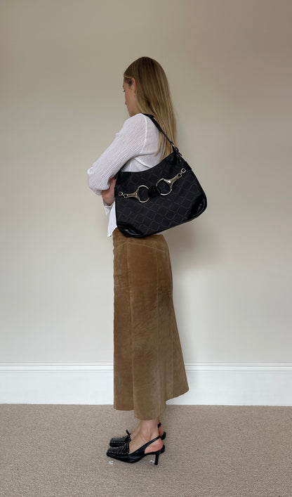 Vintage horsebit handbag