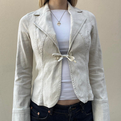 Vintage 00s linen jacket