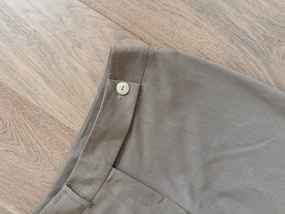 SALE taupe suit trousers