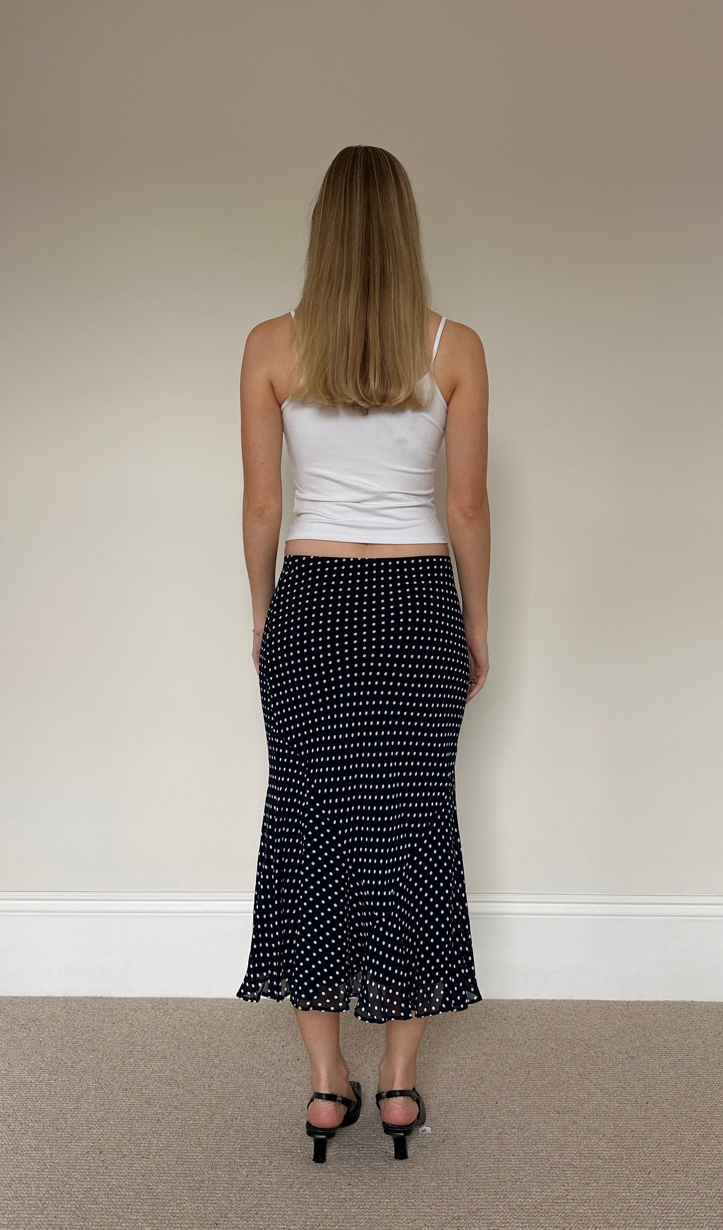 Vintage Polka Dot Skirt