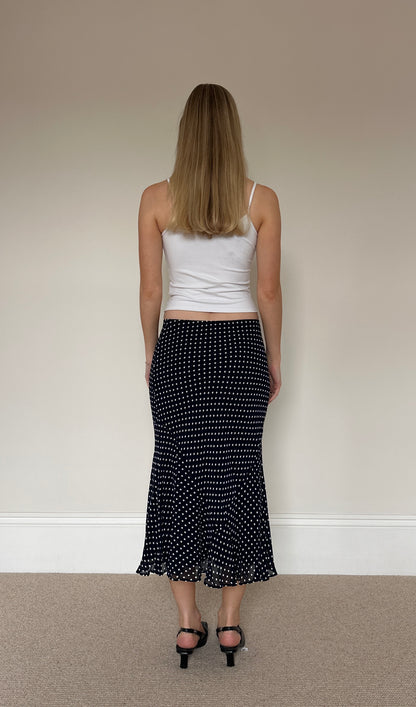 Vintage Polka Dot Skirt