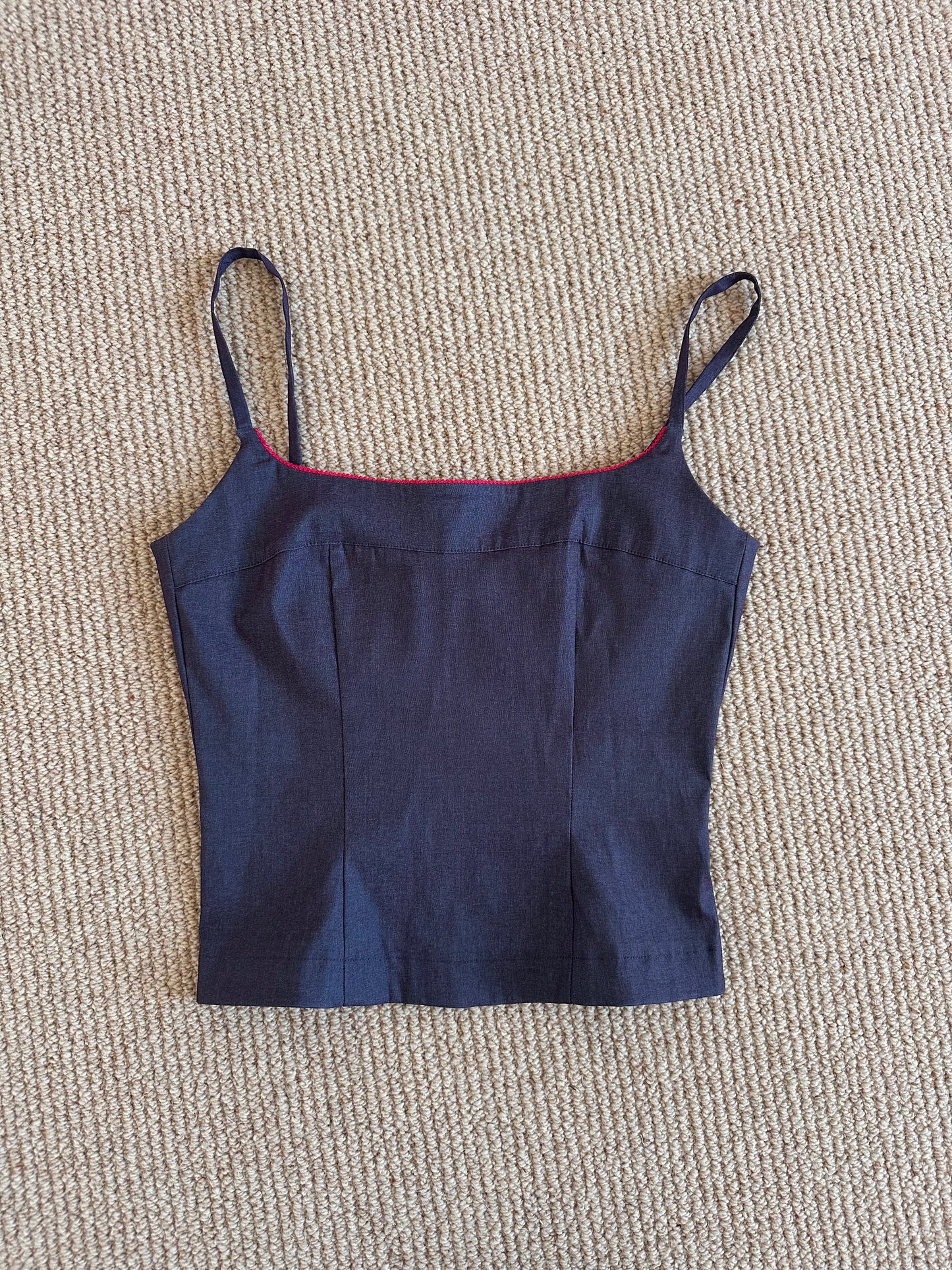 Vintage purple two-piece