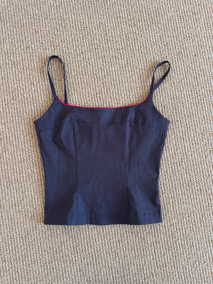 Vintage purple two-piece