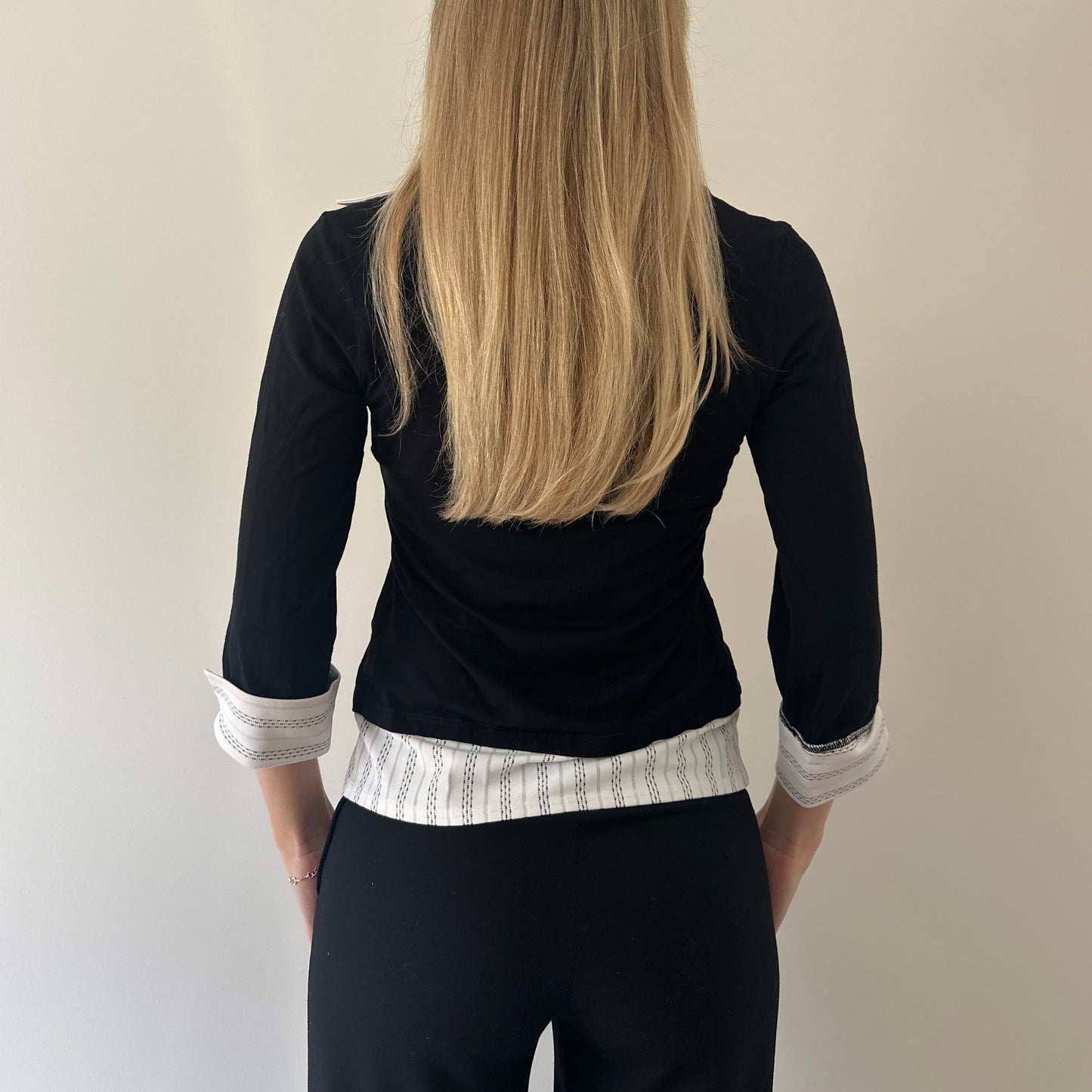 Vintage layer shirt & jumper