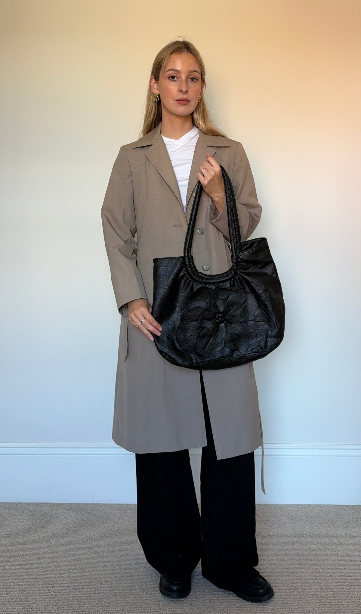 Vintage faux leather bag