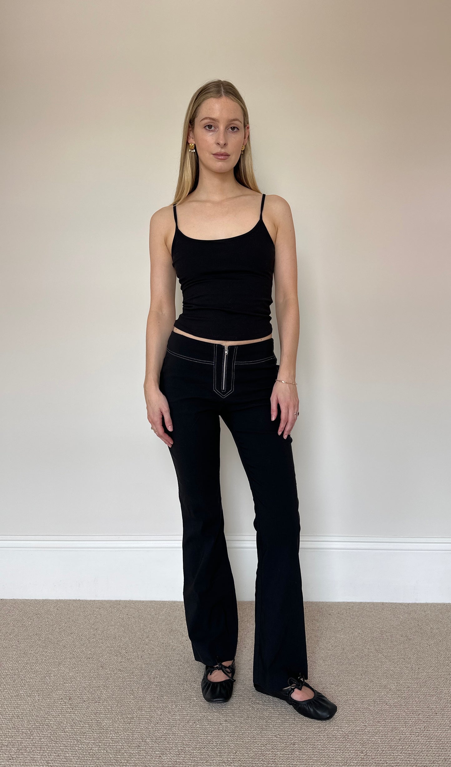 Vintage black 00s trousers