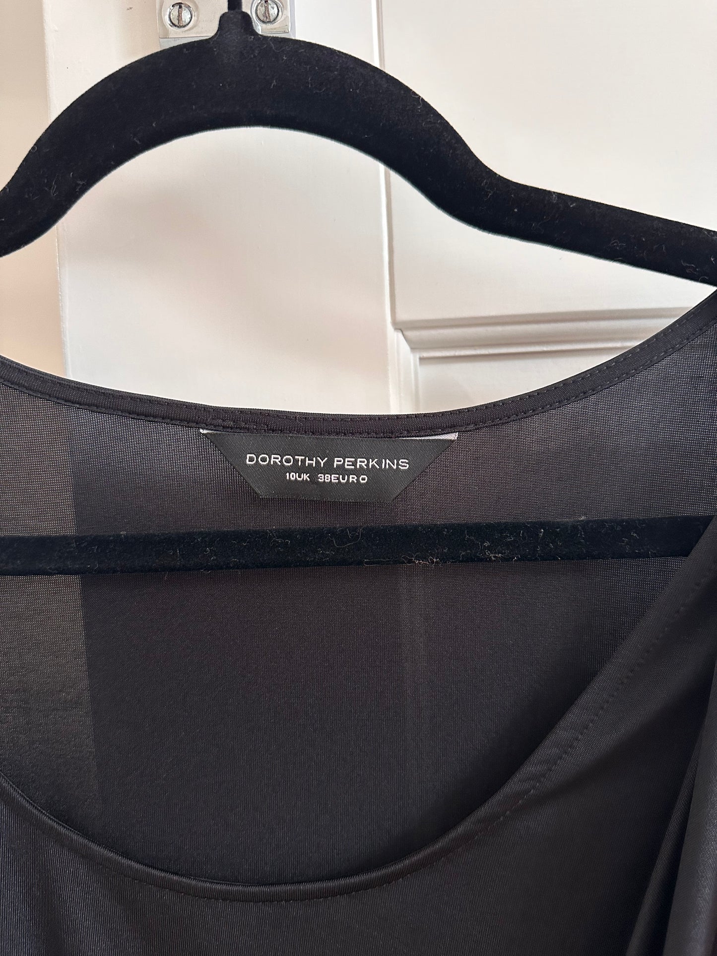 SALE Vintage black drape top