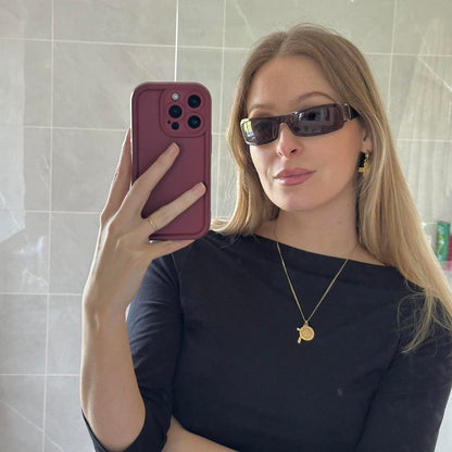 Vintage Burberry burgundy sunglasses