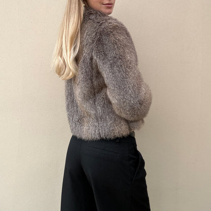 Vintage faux fur jacket