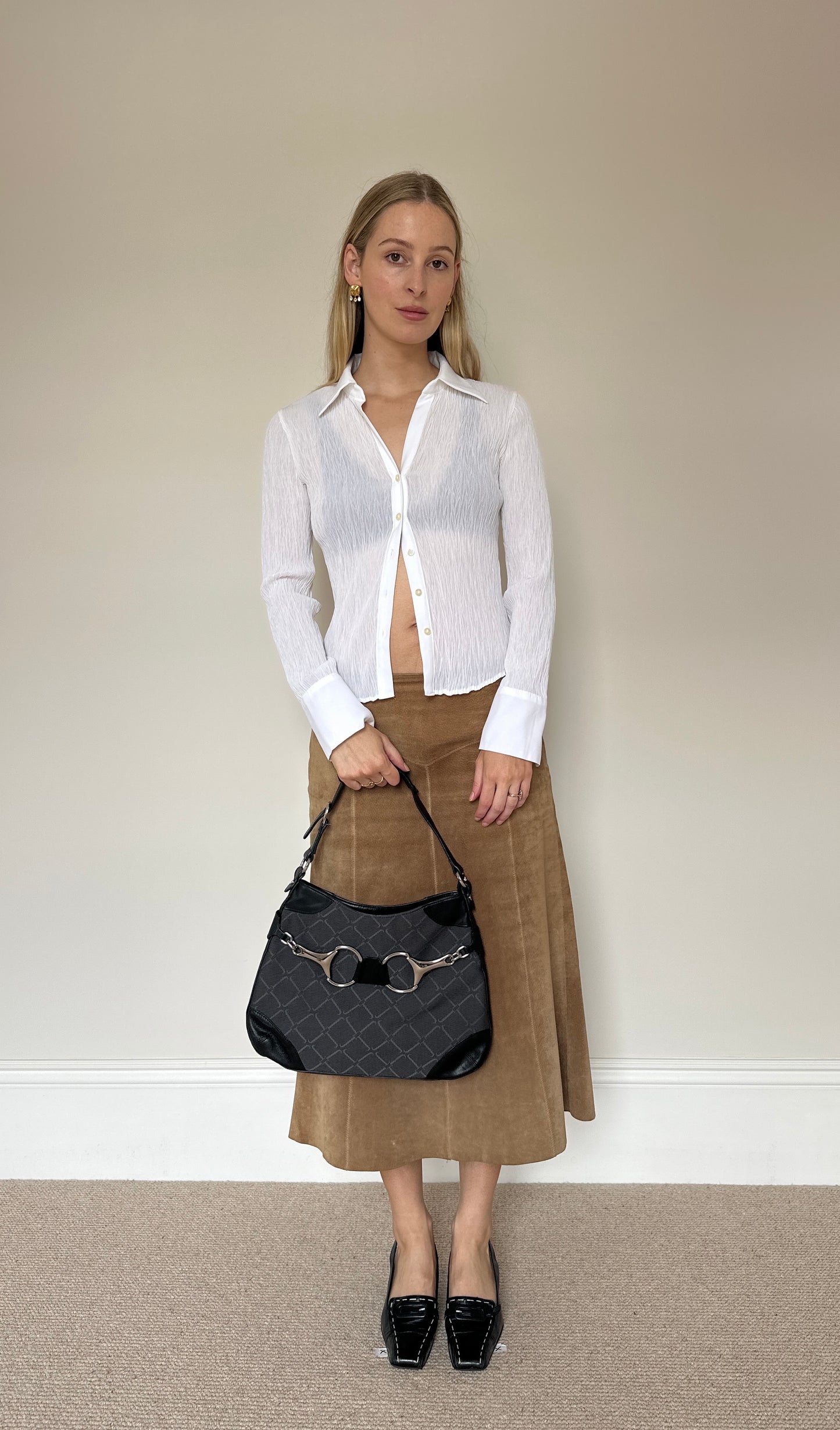 Vintage horsebit handbag