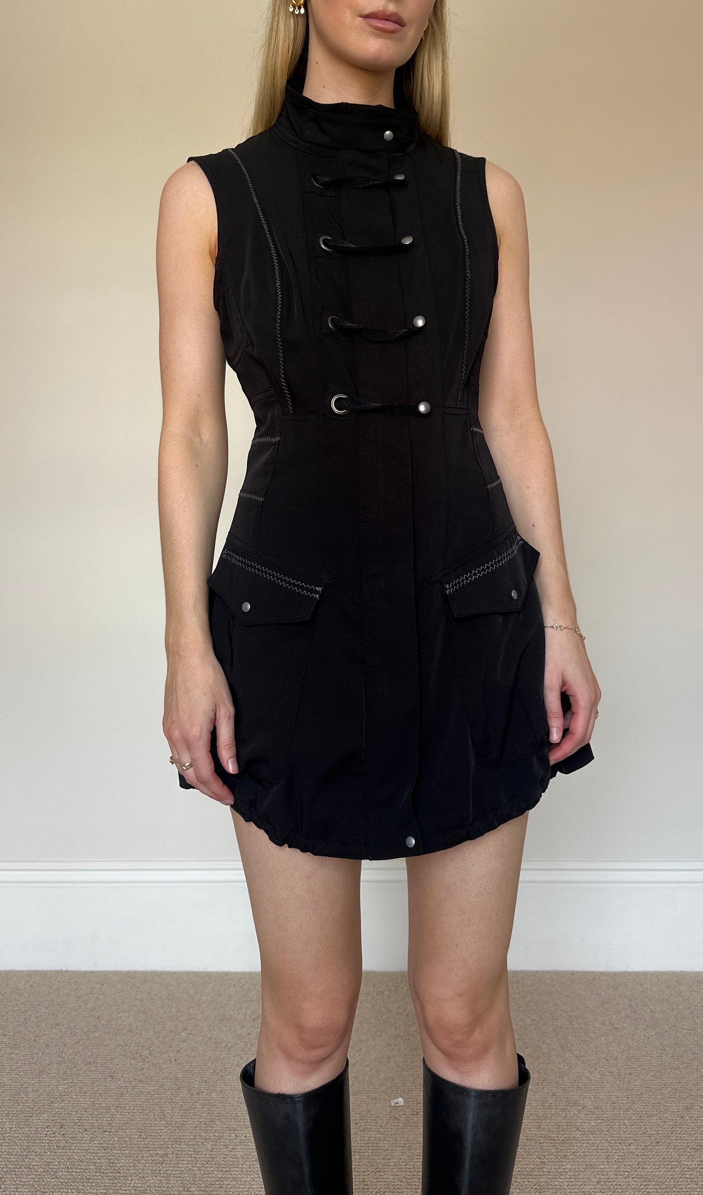 Vintage black designer dress