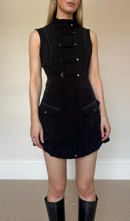 Vintage black designer dress