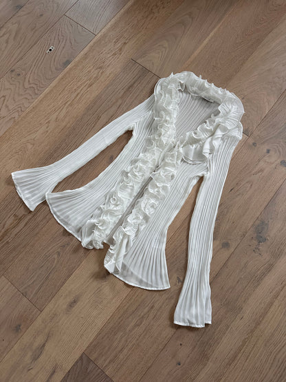 SALE vintage frill blouse
