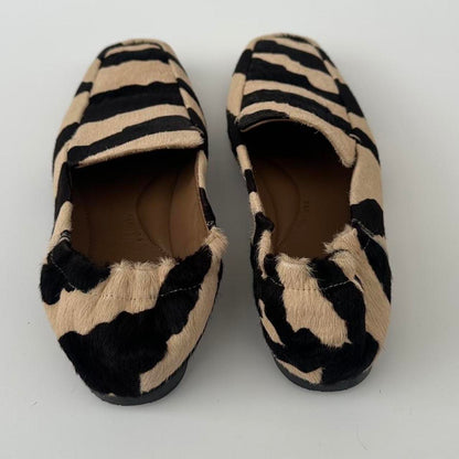 Pony skin loafers