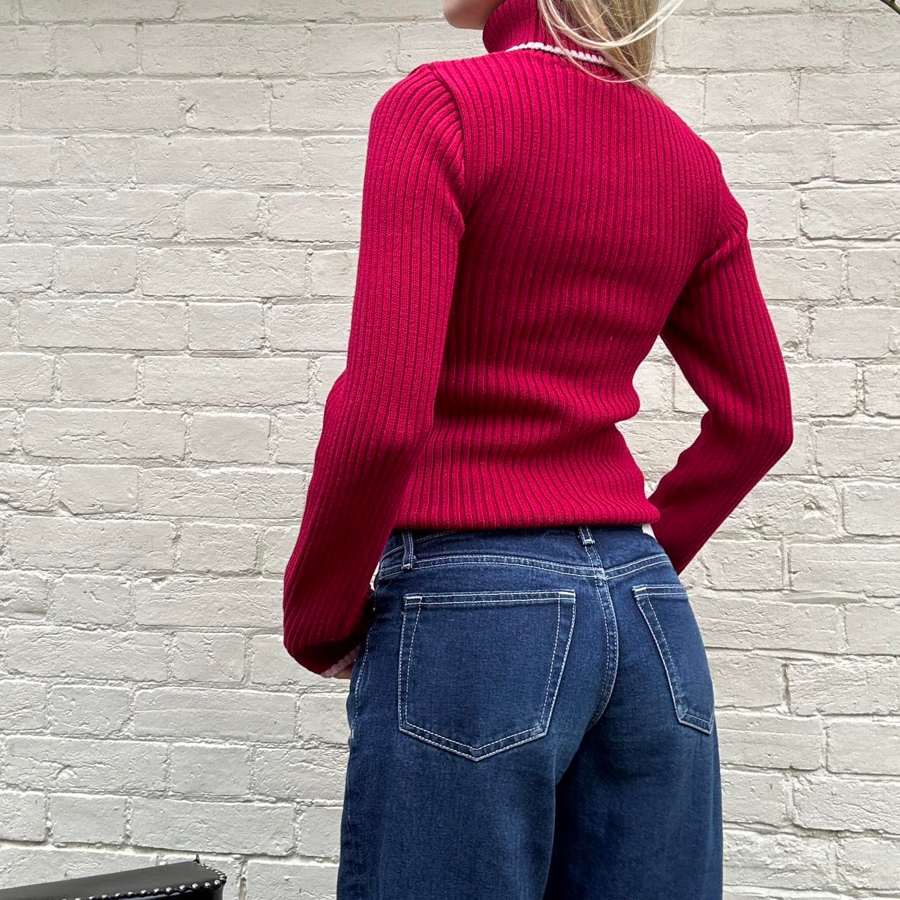 Vintage ELLE roll neck jumper