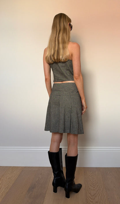 Vintage leather black Boots