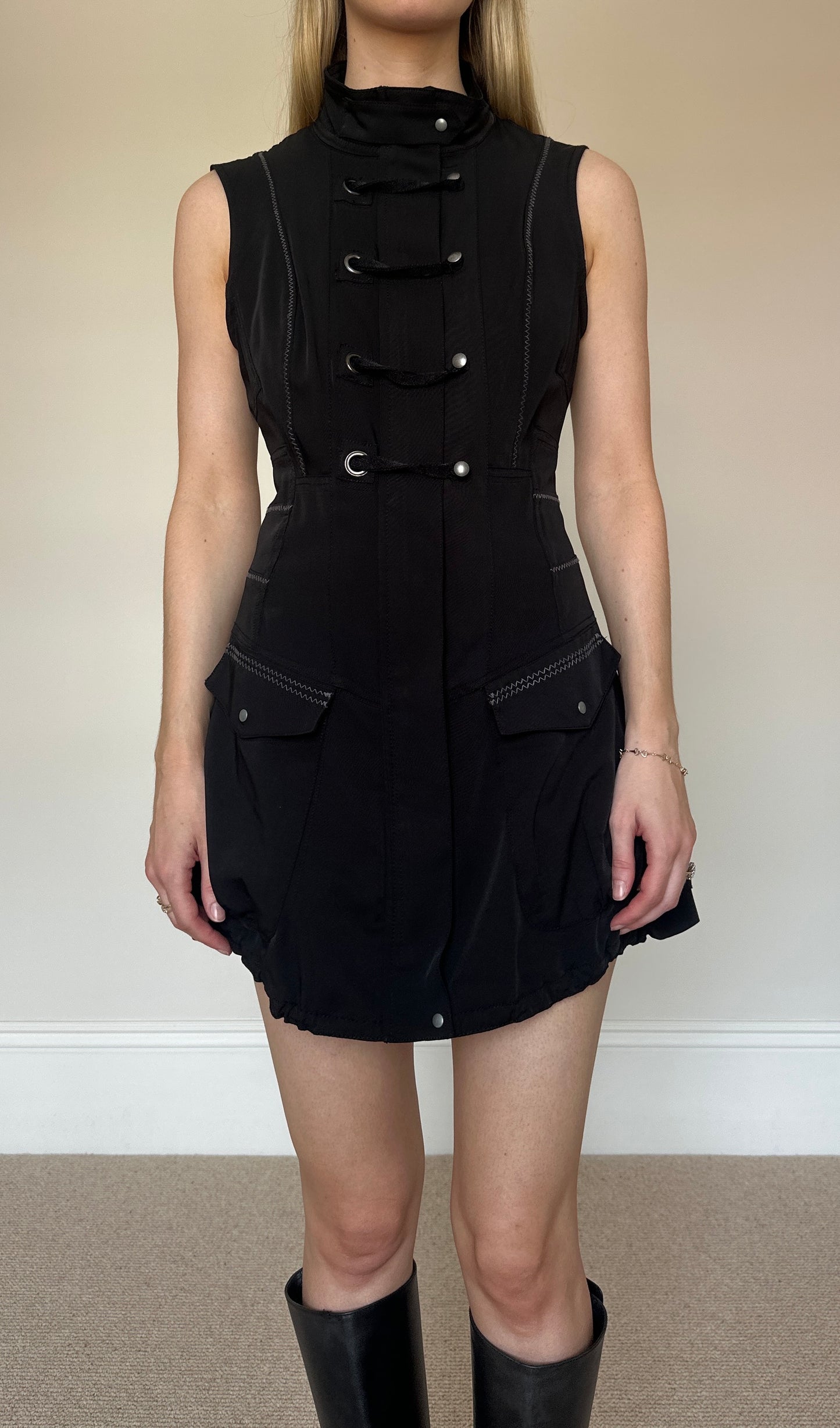 Vintage black designer dress