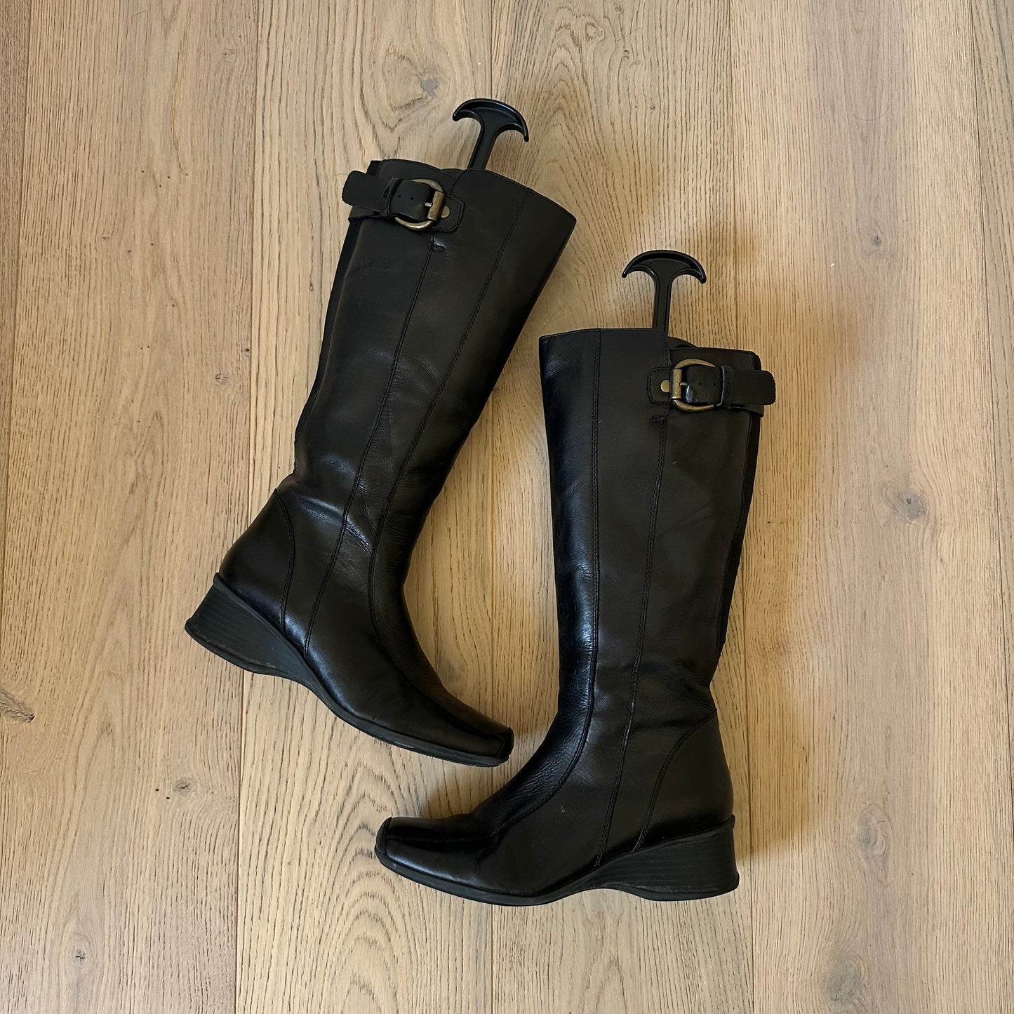 Vintage leather boots