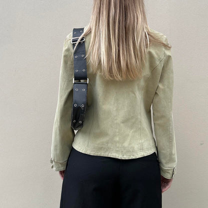 Vintage 00s suede jacket