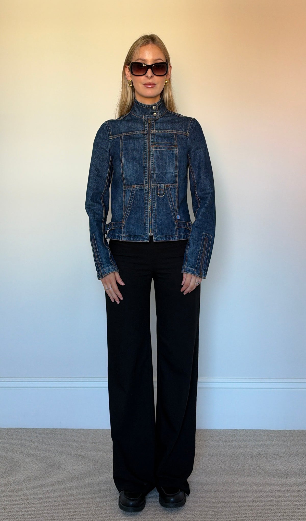 Vintage denim FCUK jacket