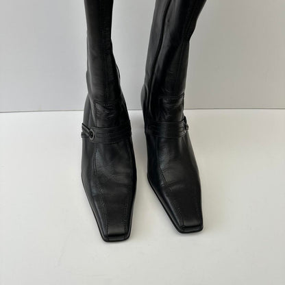 Vintage Black leather boots