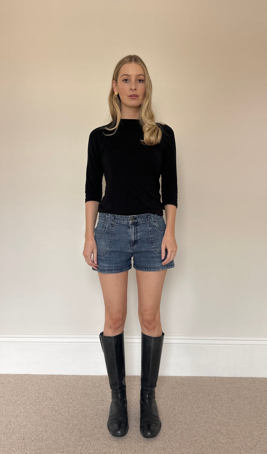 Vintage 00s Denim Mini Shorts