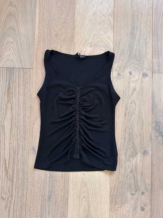 SALE vintage rutched top