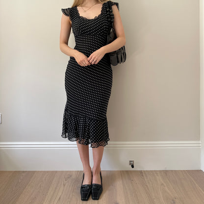 Vintage polka dot dress