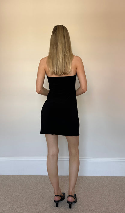 Vintage cowl neck dress