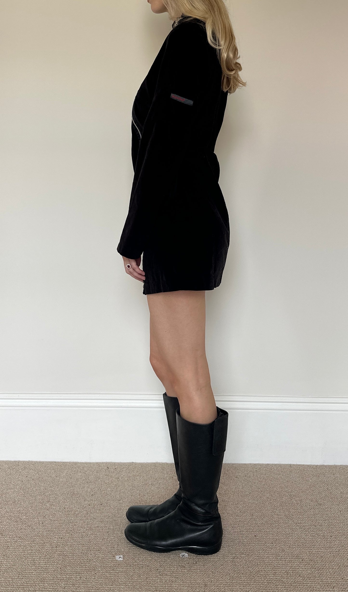 Vintage 00s Zip Rave Dress