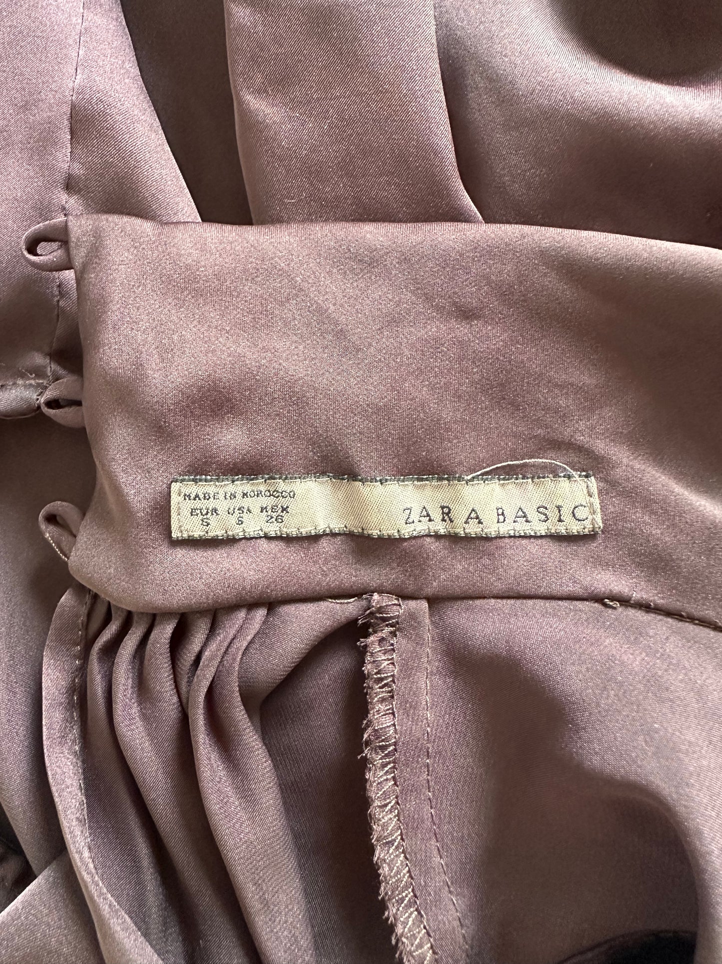 Vintage plum halter top