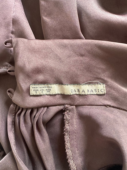 Vintage plum halter top