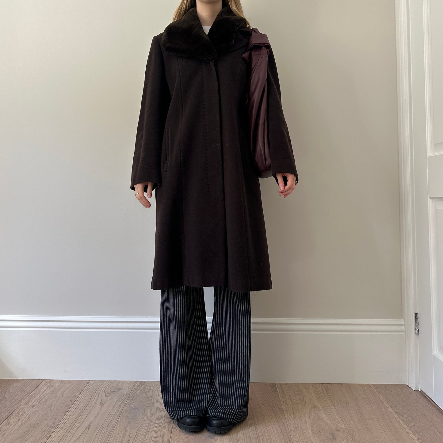 Vintage wool & cashmere coat