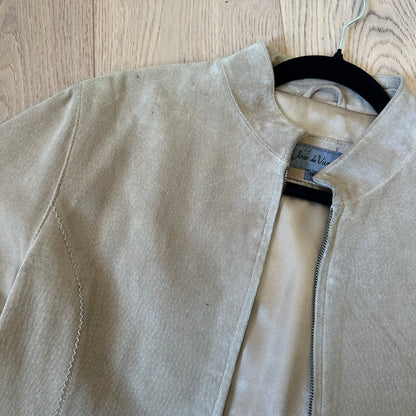 Vintage camel suede jacket