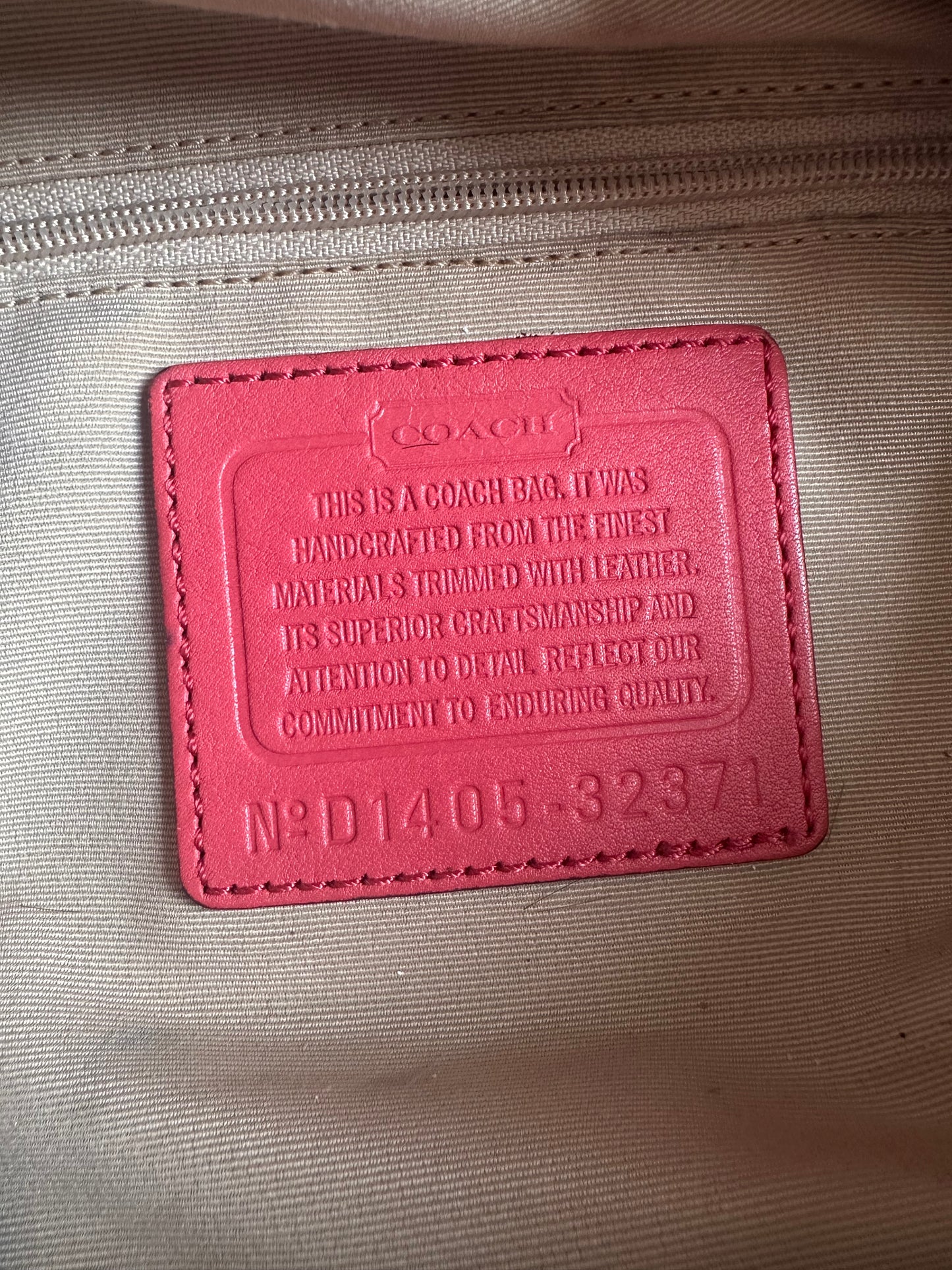 Vintage coach bag