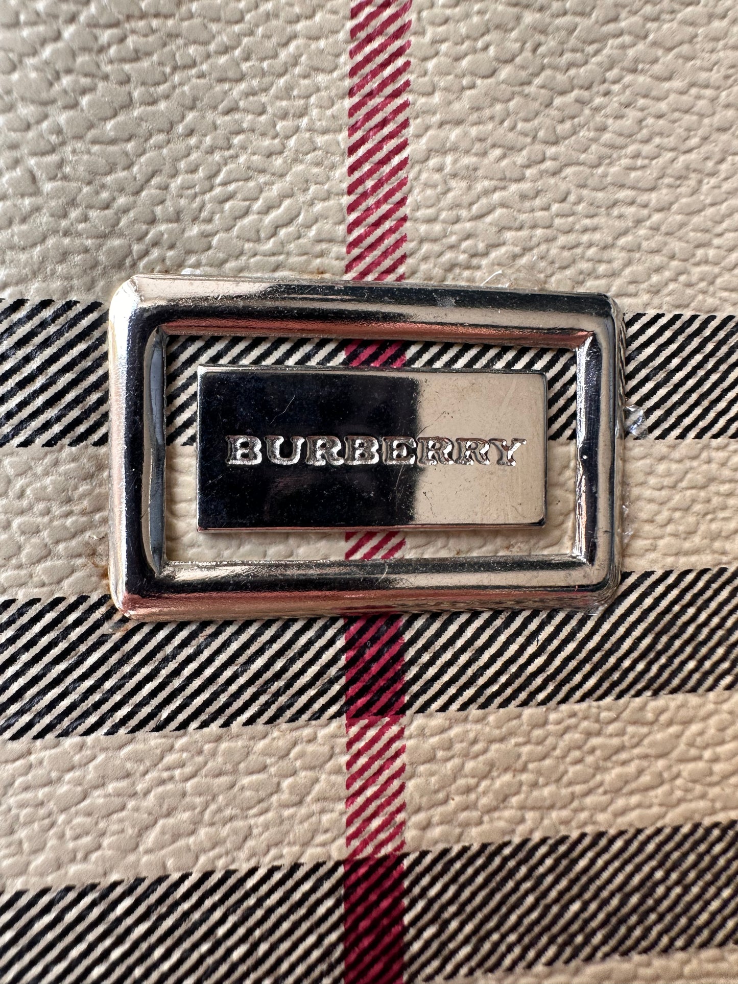 Vintage nova check bag and purse